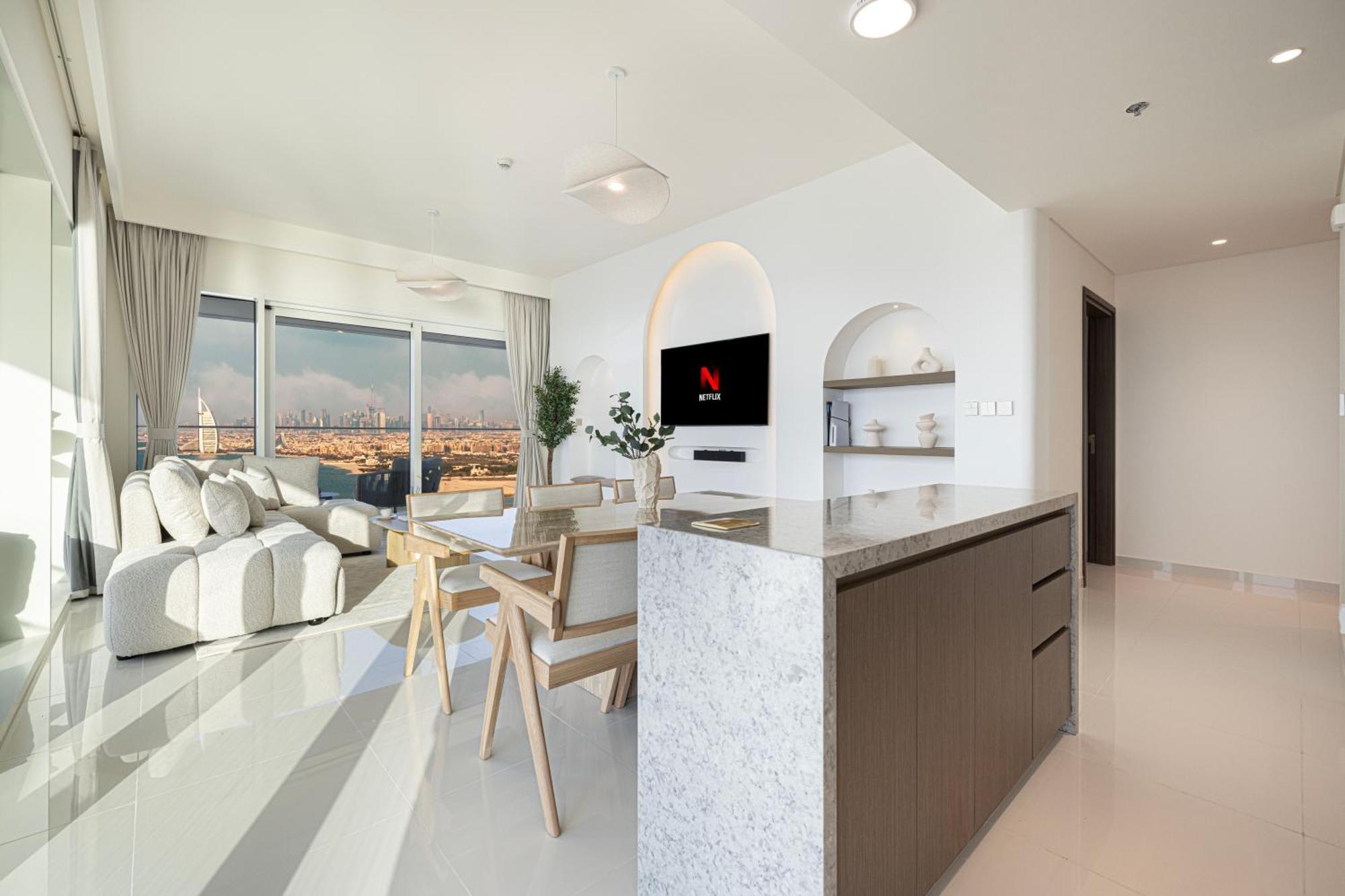 Luxe 4br With Panoramic Views L Marina & Burj Apartment *